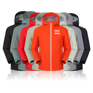 Vente en gros de sports pour hommes et femmes pour la randonnée, loisirs, alpinisme, coupe-vent, imperméable, fermeture à glissière souple - Product Image 2