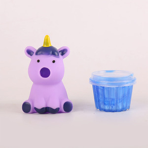 Divertidos monstruos de slime con forma de animales, juguetes antiestrés con lengua fuera para niños, adultos y bebés, juguetes de rebote lento. - Product Image 5