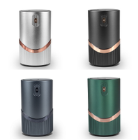 Portable De Luxe Mini Électrique Sans Eau Diffuseur D'arôme USB Alimenté Par Batterie pour La Maison De Voiture Et Chambre Huile Essentielle Écran D'affichage
