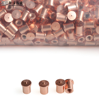 Stud Pengelasan CD M4 M5 M6 Metrik/Imperial Tipe IT Baja Karbon Berlapis Tembaga Kepala Flens Kelas 4.8 & 6.8 Stud Pengelasan