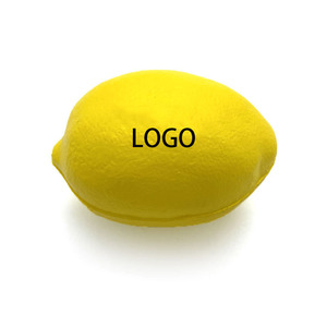 Vente en gros de balles anti-stress en PU de haute qualité, imitation citron, jouets anti-stress, balles anti-stress/anti-stress/jouets anti-stress - Product Image 1