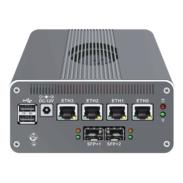 Zynshield Desktop Firewall Intel N100 Pfsense Ubuntu 4 Inteli226-V 2.5GB 2 SFP+