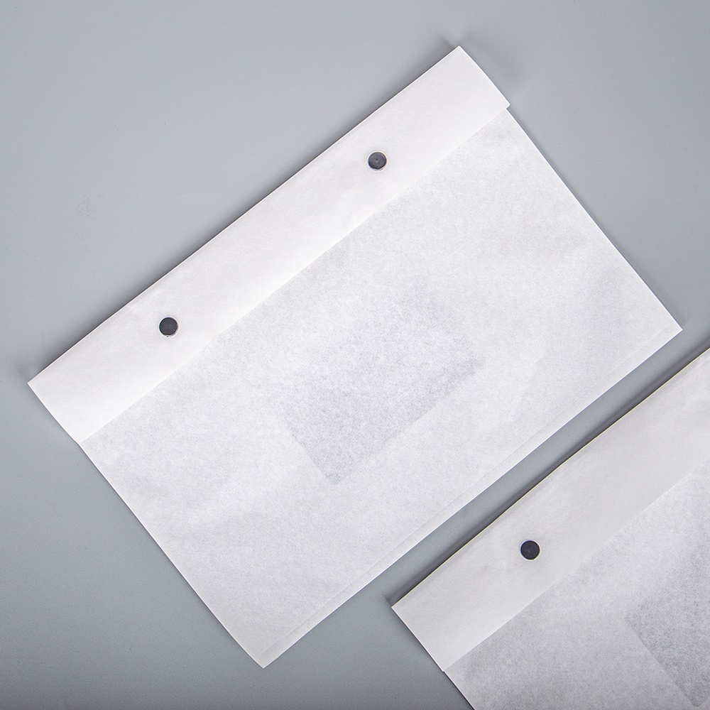 Custom Your Own logo Luxury Gift Christmas White Cotton Paper Packaging Bag with Transparent Window