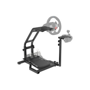Soporte de Volante de Carreras con Altura Ajustable, Soporte de Volante de Metal para Simulador, 1 Año de Garantía - Product Image 1