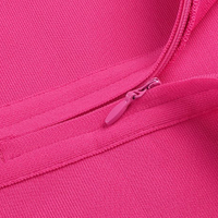 Robe mini moulante sans manches et sans bretelles en coton et élasthanne, respirante, lavable, éco-responsable, taille naturelle, pour l'été et les soirées, avec fermetures éclair