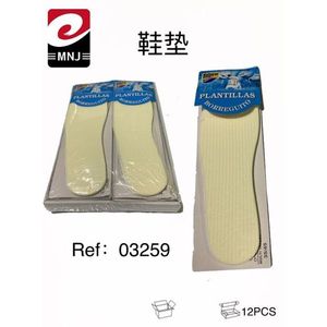 MNJ Plantillas Insoles 12Pcs Comfortable For Sports And Daily Use - Product Image 1
