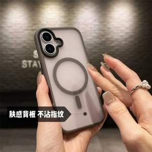 เคสโทรศัพท์มือถือแบบใสด้านกันกระแทก วัสดุ TPU PC  แม่เหล็กในตัว สำหรับ iPhone 16 15 14 13 Pro Max - Product Image 3