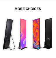 Afficheur LED numérique P2 P2.5, écran publicitaire électronique HD intérieur, contrôle Wifi, affichage LED sur pied