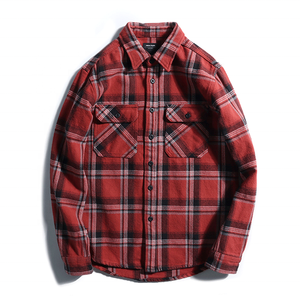 Factory Custom 100% Cotton Long <strong>Flannel</strong> Jacket <strong>Women</strong> Wholesale Long Sleeve Plaid <strong>Flannel</strong> Casual <strong>Shirt</strong> Men <strong>Uk</strong> - Product Image 2