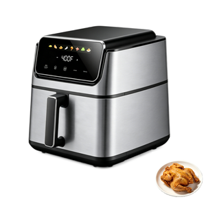Freidora de Aire Digital Popular de 6L con Olla y Bandeja Desmontables, 8 Programas Preestablecidos, Operación con un Toque para Parejas y Familias Pequeñas - Product Image 1