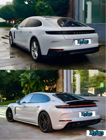 Kit carrosserie électrique pour Porsche Panamera Turbo 2024-2025, pièces de performance, nouveau becquet arrière pliable amélioré