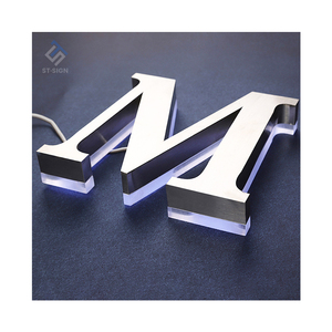 แถบไฟ LED ตกแต่งอะคริลิคสำหรับบริษัทสแตนเลสสตีลอลู<span class=keywords><strong>มิ</strong></span><span class=keywords><strong>เนียม</strong></span> DC ป้ายติดผนังประตูสำนักงานโลโก้ธุรกิจ3D ตามสั่ง - Product Image 5