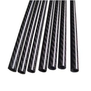 Tube léger 5/6/7mm 3k en sergé/fibre de carbone simple pour mâts de planche à voile, plantation agricole et équipement sportif - Product Image 4