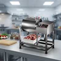 Mélangeur de marinade salée en acier inoxydable 80L 150L, machine à mariner la viande, marinadeur sous vide, tambour de marinade pour viande à vendre