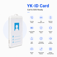Localizador GPS LBS con Identificación, Llamada Bidireccional, SOS, 4G LTE/WiFi, Batería de Larga Duración, Diseño Mini para Estudiantes y Monitoreo de Empleados