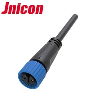 Bonne qualité 2 broches normalisés moulé M15 câble connecteur étanche mâle et femelle - Product Image 1