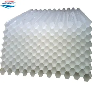 NanXiang Hexagonal honeycomb inclined tube packing PP PVC tube settlers lamella media