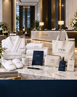Ensemble de cadeaux d'accueil pour hôtel avec logo personnalisé, cadeaux d'hôtellerie de luxe pour les hôtels, les resorts, les invités VIP, vente en gros