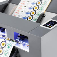SF-350 PRO Servomoteur Numérique A3 + Alimentation Automatique Double Têtes Étiquette Die Cutter Rainage Et Découpe Machine