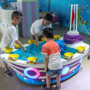 สวนสนุกสำหรับเด็ก บ่อน้ำตกปลา - เกมตกปลาแบบอินเทอร์แอคทีฟสำหรับพ่อแม่ลูก เหมาะสำหรับเกมอาร์เคดและสนามเด็กเล่น - Product Image 3