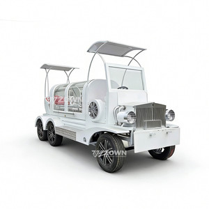 Cercueilier rétro blanc pur, limousines funéraires classiques modernes et cercueiliers, cercueiliers et véhicules funéraires, cercueiliers en promotion - Product Image 1