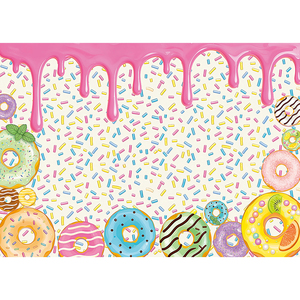 Sfondo per Ringraziamento con Donut: <span class=keywords><strong>Non</strong></span> <span class=keywords><strong>sai</strong></span> quanto ti apprezziamo - Banner per Feste di Riconoscimento del Personale - Product Image 5