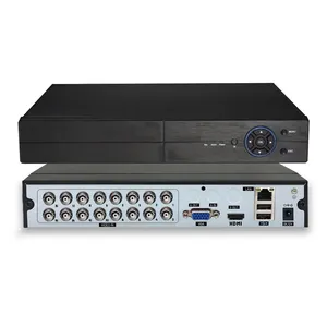 Grosir 16CH Hybrid DVR XVR untuk AHD CVI TVI CVBS analog IP 5MP 5MN 1080P Digital perekam Video CCTV sistem keamanan P6SLite