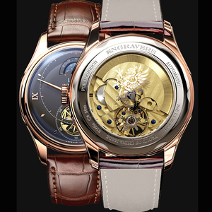 2020 hombres al por mayor diseño esqueleto Gaviota movimiento reloj automático - Product Image 3