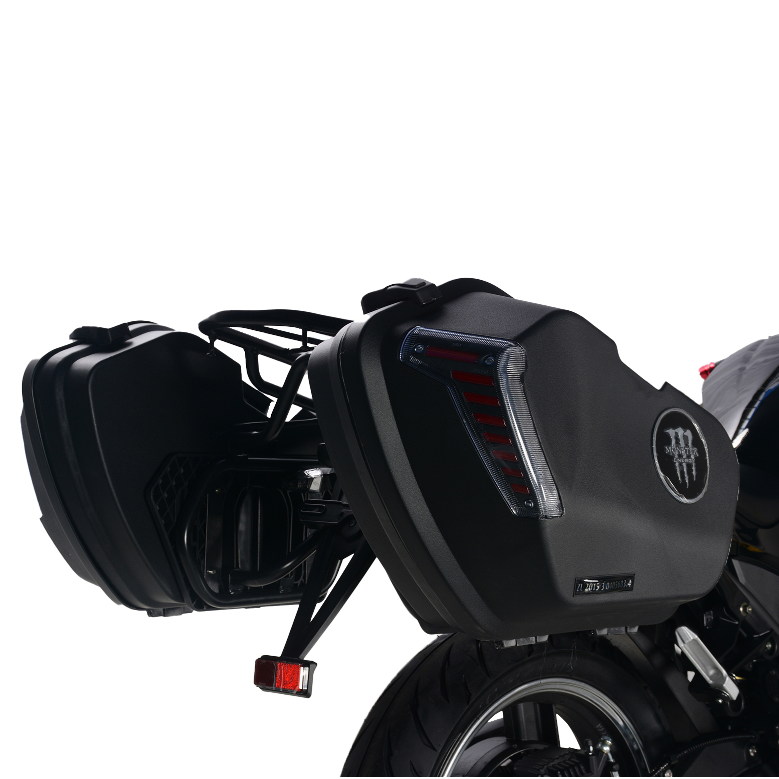 Каменная металлическая мягкая сумка-Седло для мотоцикла