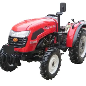 Mini 4WD 40HP tractors Diesel engine 4X4 farmi tractor Hot Agricultural farm with front end bucket turbo agricultural traktor