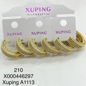 <span class=keywords><strong>Joyas</strong></span> Xuping De Lujo, Aretes De Flores A La Moda Pequeños Y Bonitos, De Gran Venta, Chapados En Oro De 14K <span class=keywords><strong>Para</strong></span> <span class=keywords><strong>Mujer</strong></span> - Product Image 1