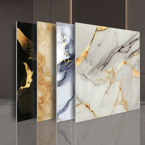 Autocollants muraux auto-adhésifs imitation carrelage, imperméables et résistants à l'humidité, décalcomanies effet marbre, panneaux composites en aluminium 30cm*30cm - Product Image 3