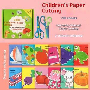 <span class=keywords><strong>Caja</strong></span> de regalo <span class=keywords><strong>con</strong></span> 96 piezas de origami temático musical para niños, juego hecho a mano <span class=keywords><strong>con</strong></span> tijeras, juguetes educativos tempranos, rompecabezas DIY de 14*14cm JZ - Product Image 6