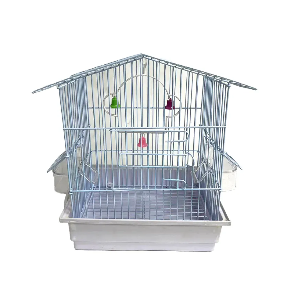 HC-A1105Ready à expédier Cage de perroquet pour oiseaux d'élevage d'animaux de compagnie en acier inoxydable