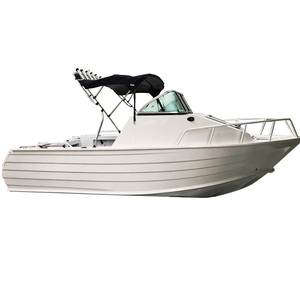 5,9 m cabaña cuddy <span class=keywords><strong>Barco</strong></span> de prensa de aluminio yate para lago y <span class=keywords><strong>el</strong></span> río - Product Image 1