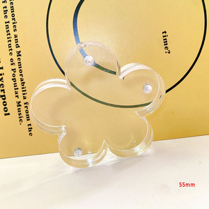 Tarjeta de foto de ladrillo transparente acrílico deporte tarjeta Protector Anime pantalla soportes de tarjetas magnéticas para regalos de decoración de escritorio - Product Image 6