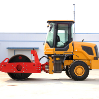 Compacteur vibrant hydraulique à double tambour avec moteur certifié EPA CE pour le sol et l'asphalte