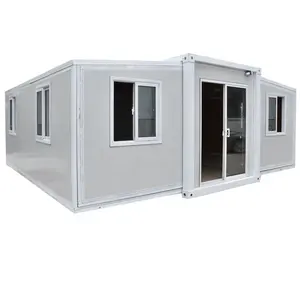 Özelleştirilmiş ve düşük maliyetli çelik yapı küçük ev genişletilebilir konteyner ev