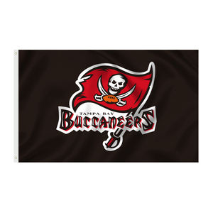 5X3ft Usine de gros produire des bannières Drapeaux TAMPA <span class=keywords><strong>BAY</strong></span> BUCCANEERS pour l'équipe NFL - Product Image 1