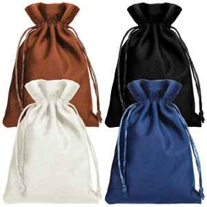 Bolsas de Regalo de Terciopelo Suave, Bolsa para Guardar Dados con Cordón, 5 x 7 Pulgadas, Bolsitas de Terciopelo con Cordón para Joyería - Product Image 4