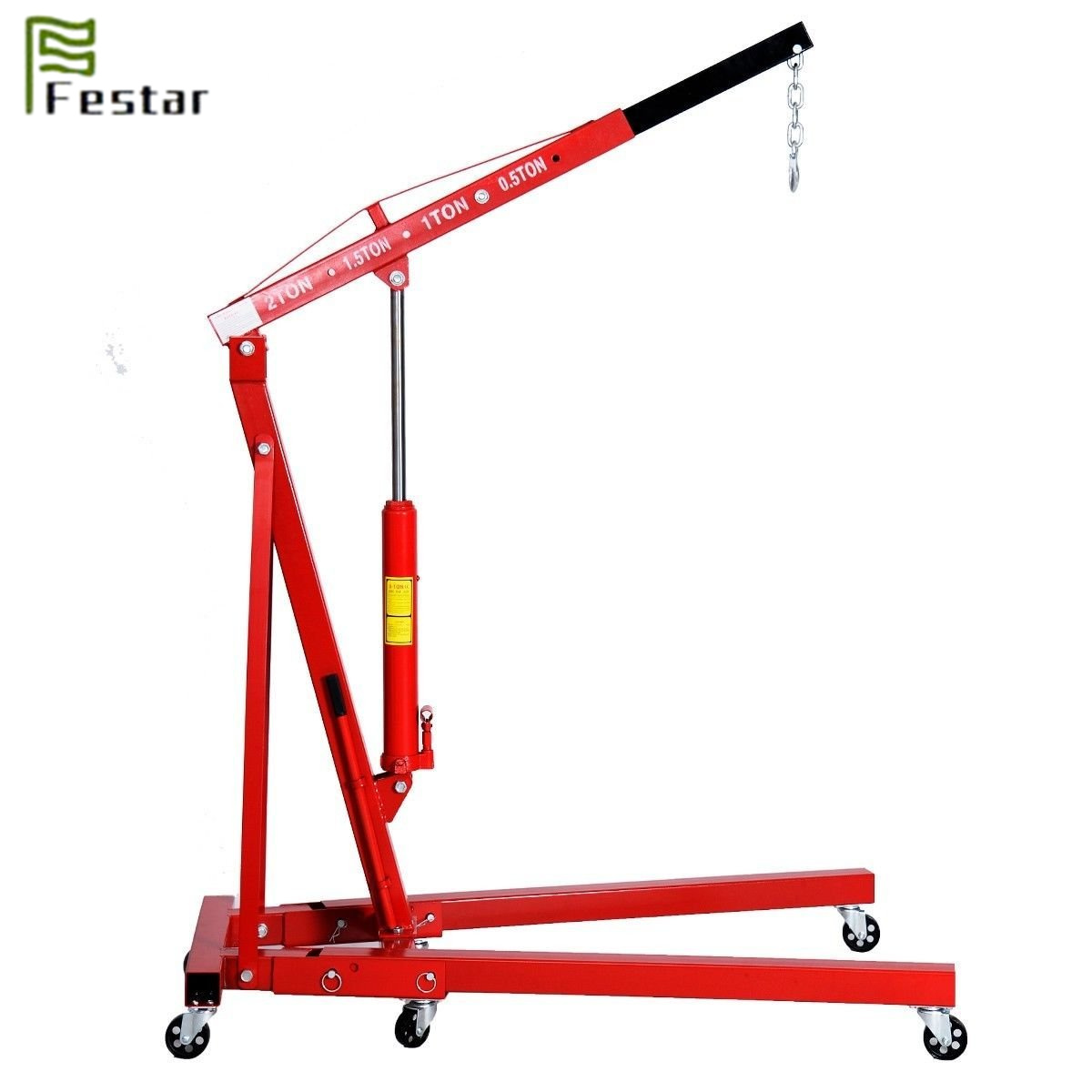 Портативный 2 тонный гидравлический складной магазин кран подъемник для двигателя