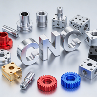 Servicios de Mecanizado CNC, Prototipado Rápido de Piezas Metálicas, Torneado y Fresado Personalizado en Titanio/Cobre/Acero Inoxidable/Aluminio