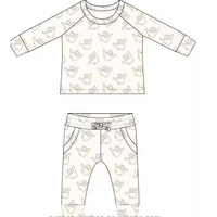 Ensemble de survêtement pour bébés garçons et filles, motif personnalisé imprimé à carreaux, tenue de jeu pour enfants printemps-automne