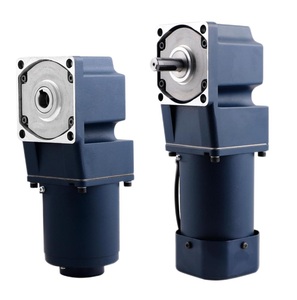 Moteur à engrenages à induction AC monophasé/triphasé à faible régime et couple élevé, 60mm-104mm, 10W-200W, avec contrôle de vitesse - Product Image 5