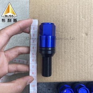 Kit de frein Modification de voiture Roues concaves Jantes Voitures R01 Jantes de roue monobloc Boulons de roue coniques - Product Image 5