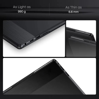 Tablette PC 2-en-1 professionnelle de 13 pouces avec écran tactile étanche 2K, processeur Intel Celeron N5095 de 11e génération, 12 Go de RAM, Windows 11, pour usage bureautique