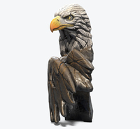 Aangepaste Polyresin Souvenir Adelaar Buste 3d Model Decor