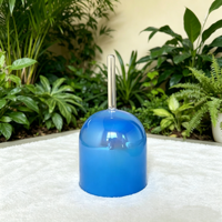Bol chantant en cristal avec poignée lavande irisée, pureté 99,99 %, 440 Hz/432 Hz, notes CDEFGAB, pour équilibrage des chakras, bain sonore et yoga