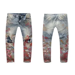 Wholesale Price New Style Kids Fashion Denim Pants With Dirty Washing Design Boys Jeans