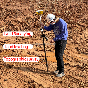 Equipamento de Levantamento Topográfico GNSS RTK HI-Target V300 V500 Direto da Fábrica - <span class=keywords><strong>GPS</strong></span> de 1408 Canais com Câmera e IMU - Product Image 3